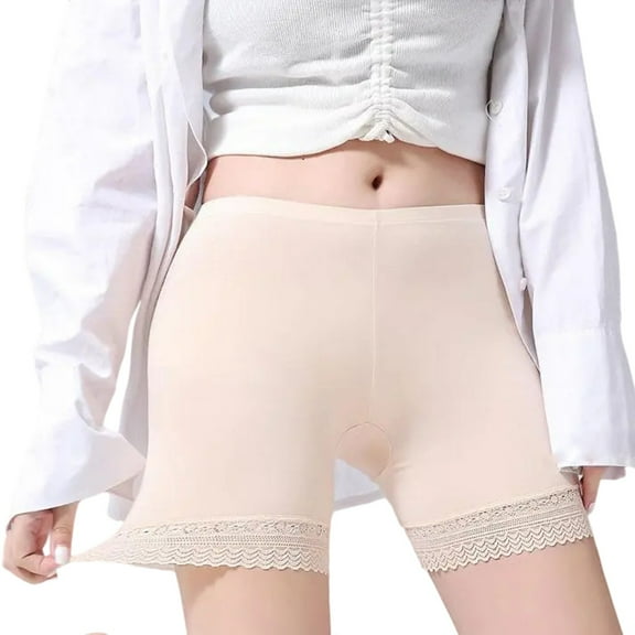 Womens Underwear Mid Rise Stretch Boxer Briefs Seamless No Show Boy Shorts Panties