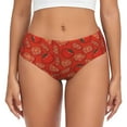 thumbnail image 1 of Womens Underwear - No Show Seamless Underwear for Women, Cute Red Tomato Piece Soft Stretch Women's Panties, Hipster Ladies Panties Breathable Bikini Underwear Briefs, 1 of 5