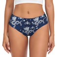 thumbnail image 1 of Womens Underwear - No Show Seamless Underwear for Women, Dragon C Soft Stretch Women's Panties, Hipster Ladies Panties Breathable Bikini Underwear Briefs, 1 of 5