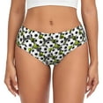 thumbnail image 1 of Womens Underwear - No Show Seamless Underwear for Women, Soccer and Football Soft Stretch Women's Panties, Hipster Ladies Panties Breathable Bikini Underwear Briefs, 1 of 5