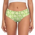 thumbnail image 1 of Womens Underwear - No Show Seamless Underwear for Women, cute Cucumber slices Soft Stretch Women's Panties, Hipster Ladies Panties Breathable Bikini Underwear Briefs, 1 of 5