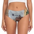 thumbnail image 1 of Womens Underwear Oil Lamp Coffee Beans Cuteness No Show Seamless Underwear for Women, Soft Stretch Women's Panties, Hipster Ladies Panties Bikini Underwear Briefs, 1 of 6