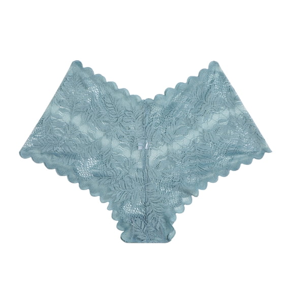 Womens Underwear Openwork Lace Panties Solid Color Breathable Lightweight Provocative Briefs