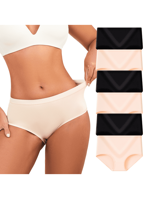 Womens Underwear Pack,C Section Underwear,plus size Panties 6Packs