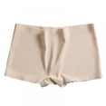 thumbnail image 1 of Womens Underwear Panties Camisole Shorts Dress Comfortable And Smooth Yoga Shorts Fitness Pants Cool Breathable Panties with Full-Coverage, 1 of 3