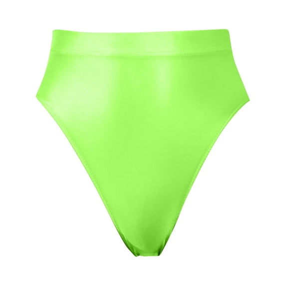 Womens Underwear Panties Super Thin Shiny Transparent High Waisted Briefs And Smooth Cool Breathable Panties with Full-Coverage