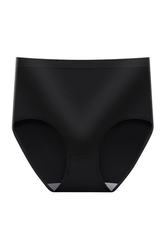 Womens Underwear - Polyester,Spandex Underwear for Women High Waist Underwear Seamles Briefs Panties Regular and Plus Size