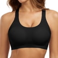 thumbnail image 1 of Womens Underwear Seamless Removable Padded Racerback Bralette No Underwire Supportive Lightly Lined Bra, Suitable for Daily Wear, 1 of 8