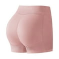 thumbnail image 1 of Womens Underwear Seamless Underwear with Pads for Women Enhancer Booty Lifting Padded Panties Seamless Shapewear Tummy Control Underwear For Women,Pink,L, 1 of 4