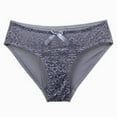 thumbnail image 1 of Womens Underwear Sexy Seamless Lace Hipster Panties Plus Size Low Rise Underwear, 1 of 2