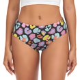 thumbnail image 1 of Womens Underwear - No Show Seamless Underwear for Women, Colorful leopard spot Soft Stretch Women's Panties, Hipster Ladies Panties Breathable Bikini Underwear Briefs, 1 of 5