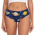 thumbnail image 1 of Womens Underwear - No Show Seamless Underwear for Women, Planets and Stars Soft Stretch Women's Panties, Hipster Ladies Panties Breathable Bikini Underwear Briefs, 1 of 5