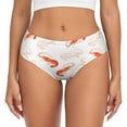 thumbnail image 1 of Womens Underwear - No Show Seamless Underwear for Women, Shrimp No.9030 Soft Stretch Women's Panties, Hipster Ladies Panties Breathable Bikini Underwear Briefs, 1 of 6