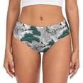 thumbnail image 1 of Womens Underwear Tree Cranes Mountains Cuteness No Show Seamless Underwear for Women, Soft Stretch Women's Panties, Hipster Ladies Panties Bikini Underwear Briefs, 1 of 6