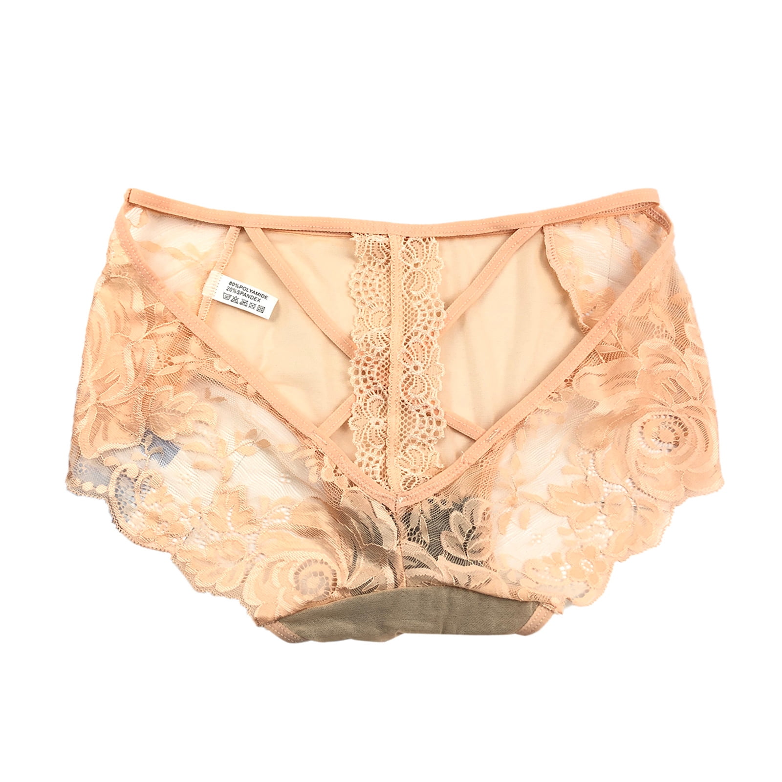 Womens Underwear Tummy Control Lace Lace Panty Hollow Out Lingerie