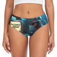 thumbnail image 1 of Womens Underwear Underwater Office Diver Cuteness No Show Seamless Underwear for Women, Soft Stretch Women's Panties, Hipster Ladies Panties Bikini Underwear Briefs, 1 of 6