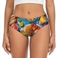 thumbnail image 1 of Womens Underwear Vibrant Picnic Food Spread Cuteness No Show Seamless Underwear for Women, Soft Stretch Women's Panties, Hipster Ladies Panties Bikini Underwear Briefs, 1 of 6