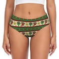 thumbnail image 1 of Womens Underwear - Vintage Mexican No Show Seamless Underwear for Women, Stretch Women's Panties, Hipster Soft Comfort Ladies Panties Bikini Underwear Briefs, 1 of 6