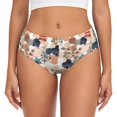 thumbnail image 1 of Womens Underwear Watercolor plants Cuteness No Show Seamless Underwear for Women, Soft Stretch Women's Panties, Hipster Ladies Panties Bikini Underwear Briefs, 1 of 6