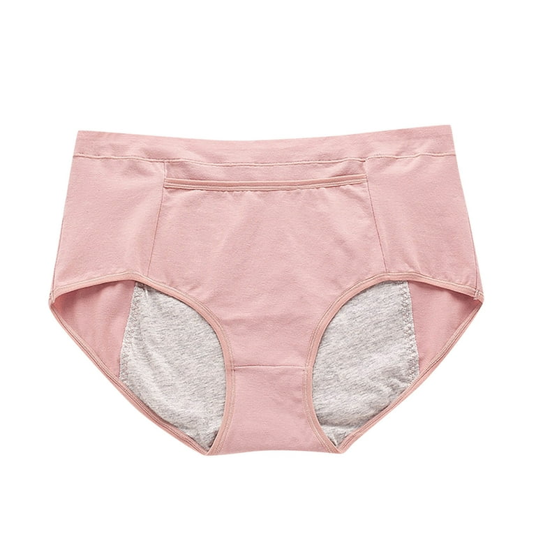 Women Leak Proof Physiological Pants Briefs Menstrual Period Underwear  L-4XL