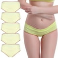 thumbnail image 1 of Womens Underwear Women's Low Waist Seamless V-Shaped Solid Color Briefs Maternity Panties, 1 of 5