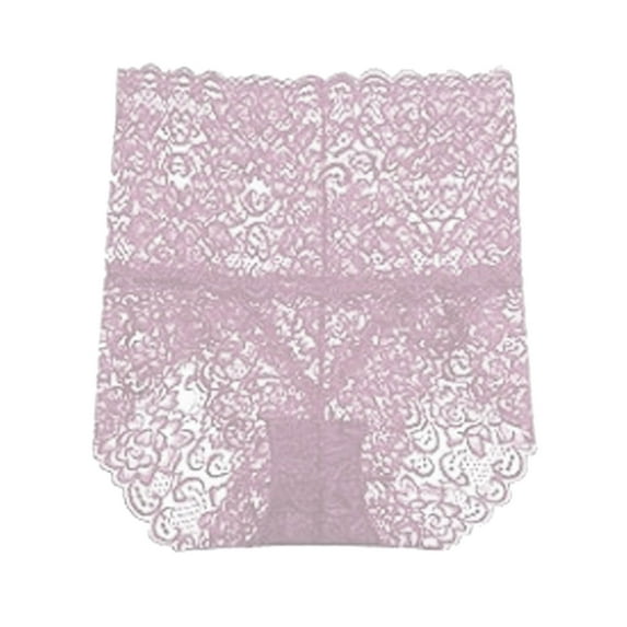 Womens Underwear,Womens Low Waist Briefs Mesh Solid Color Crotch Comfort Underwear,Seamless Underwear for Women,Z01 Pink,XXL