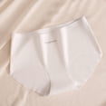 thumbnail image 1 of Womens Underwear Womens Seamless Underwear Thin Mid Waist Panties Plus Size Womens Underwear White M, 1 of 3