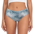 thumbnail image 1 of Womens Underwear enchanted winter snowflake holly Cuteness No Show Seamless Underwear for Women, Soft Stretch Women's Panties, Hipster Ladies Panties Bikini Underwear Briefs, 1 of 6