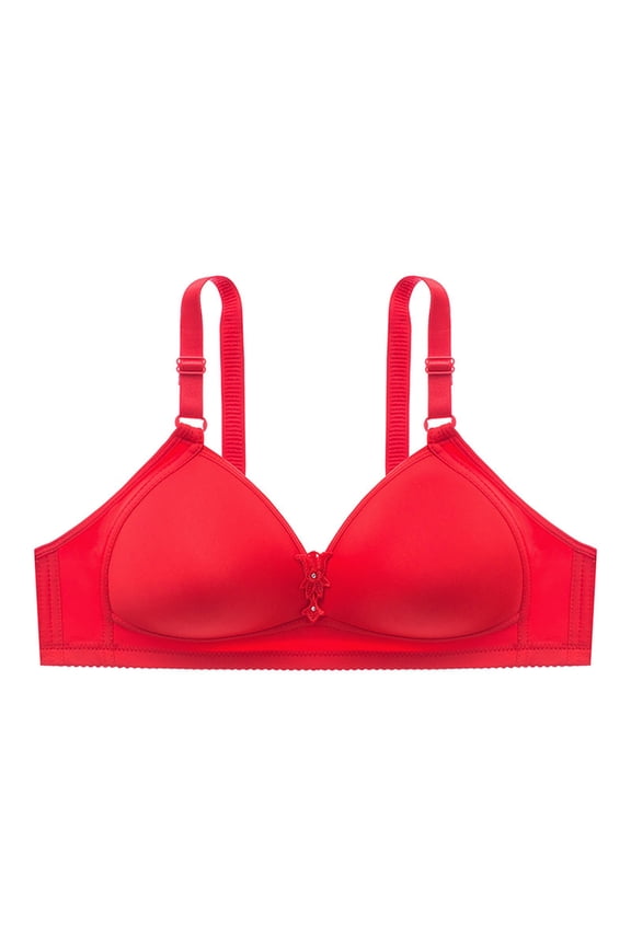 Womens Underwire Bras Plus Size Comfort Lightly Lined Convertible Bras Ladies Girls Compression Push up Daily Bra