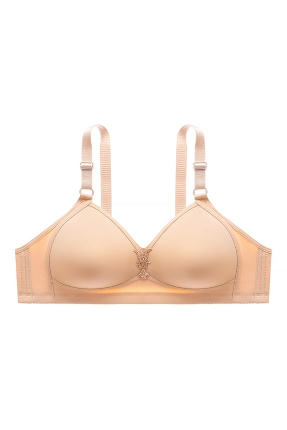 Womens Underwire Bras Plus Size Comfort Lightly Lined Convertible Bras Ladies Girls Compression Push up Daily Bra