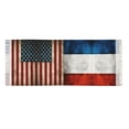 thumbnail image 1 of Womens United States Russian Flag Scarf Shawl Wraps Soft Warm Shawls, 1 of 6