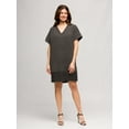 thumbnail image 1 of Womens V-Neck T-Shirt Dress, 1 of 8
