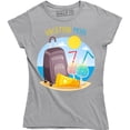 thumbnail image 1 of Womens Vacation Mode Funny Spring Break T-Shirt, 1 of 4