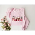 thumbnail image 1 of Womens Valentines Day Sweatshirt, Valentine Coffee Sweatshirt, Womens Valentines Day Sweater, Valentines Day Shirt, Valentines Sweater, 1 of 6