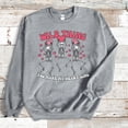 thumbnail image 1 of Womens Valentines Day Sweatshirt, Valentine Wild Thing Skeleton Sweatshirt, Womens Valentines Day Sweater, Valentines Sweater (Sizes:3XL; Colors:Sport Grey;), 1 of 1