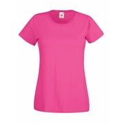 Womens Value Fitted Short Sleeve Casual T-Shirt