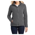thumbnail image 1 of Womens Value Fleece Polyester Jacket Iron Grey 4X-Large, 1 of 6