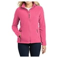 thumbnail image 1 of Womens Value Fleece Polyester Jacket Pink Blossom 4X-Large, 1 of 6
