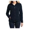 thumbnail image 1 of Womens Value Fleece Polyester Jacket True Navy X-Large, 1 of 6