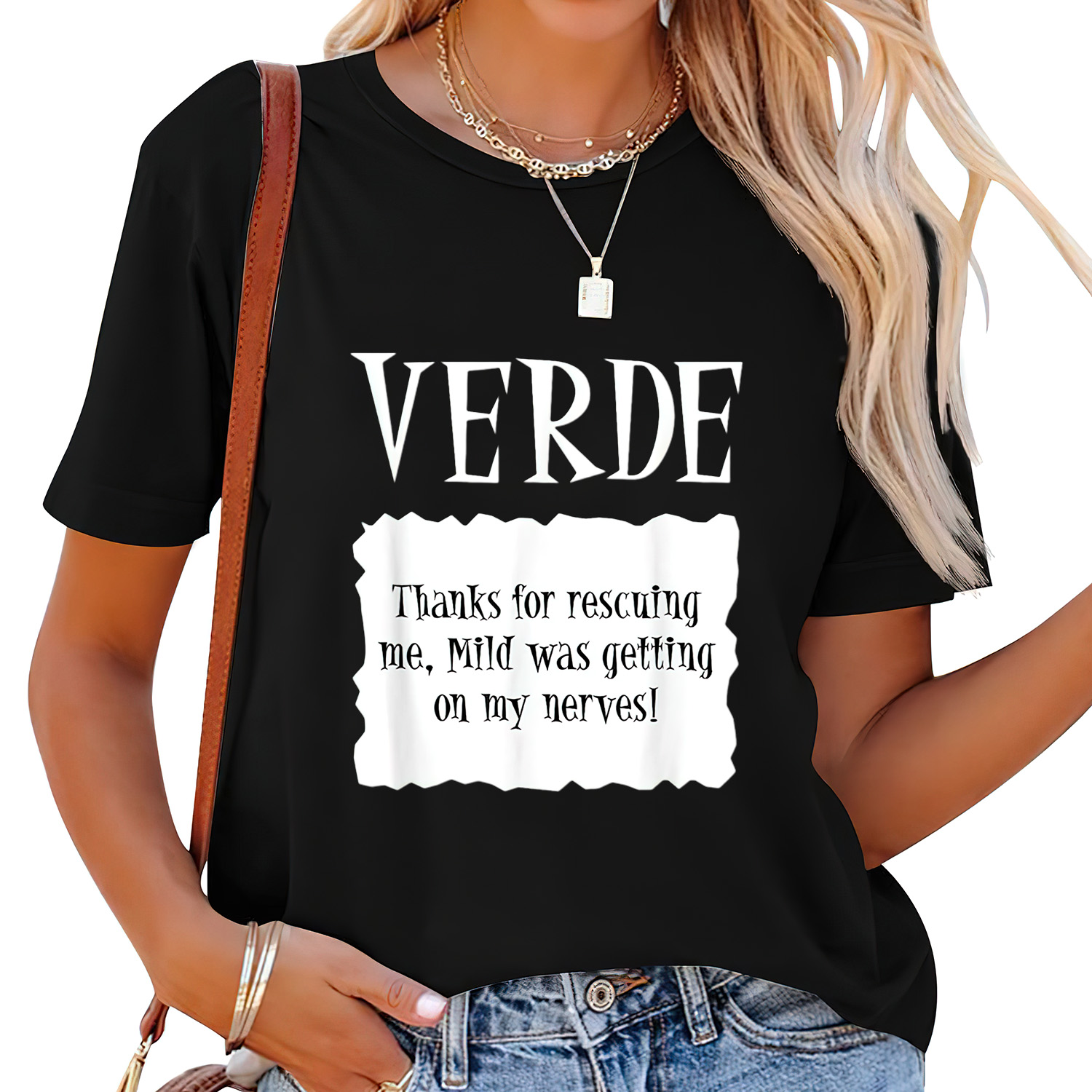 Womens Verde Hot Packet Halloween Taco Costume TShirt Black 2XL