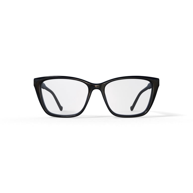 Walmart Women's Vernessa Cat Eye Prescription Eyeglasses with Case