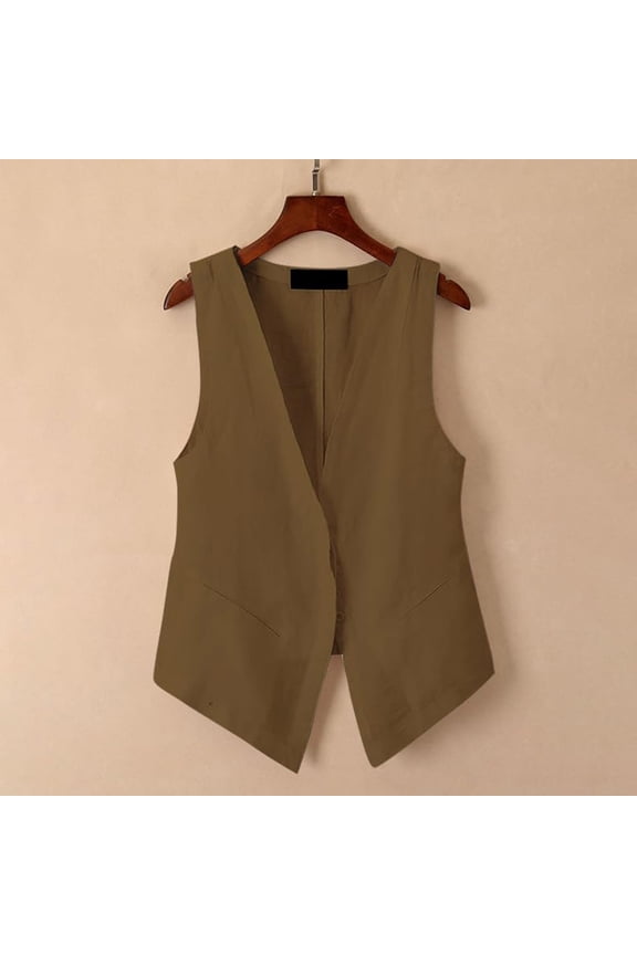 Womens Vest Tops Sleeveless Spring Summer Vest Coat Top Shirts Women Loose Girls Workout Too Bills Top Women Clothes Women Lacy Top Women Blouse Bodysuit Stretch Top Women 2 Tops Top Women Running