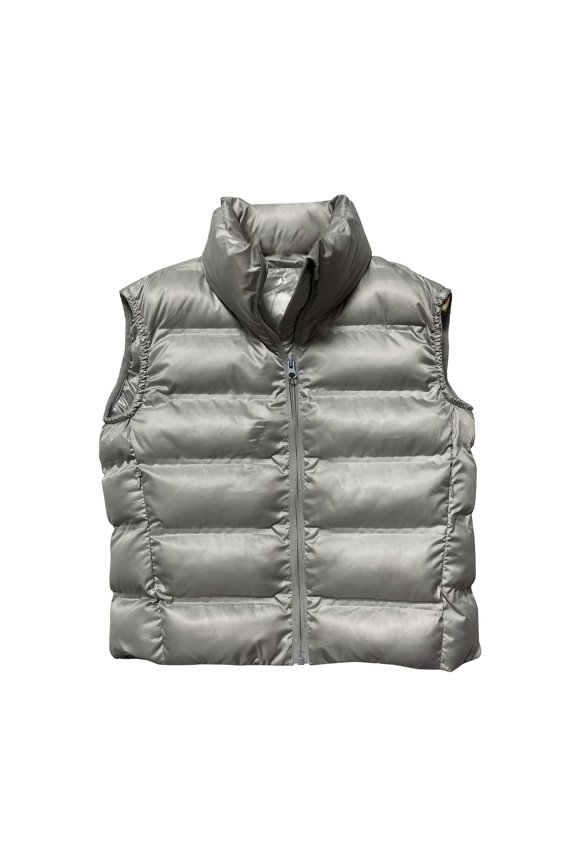 Womens Vests Street Fashion Casual Plain Tank Tops Fall Winter Lightweight Cotton Cropped Coat Jacket for Women Trendy Puffy Comfortable Vests
