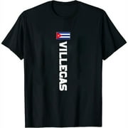 Womens Villegas Last Name Cuban Gift For Men, WoKids T-Shirt Black Small