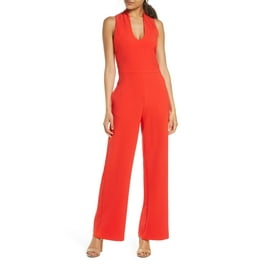 Vince Camuto Women's Halter Neck One-Piece Jumpsuit B4HP (Regular