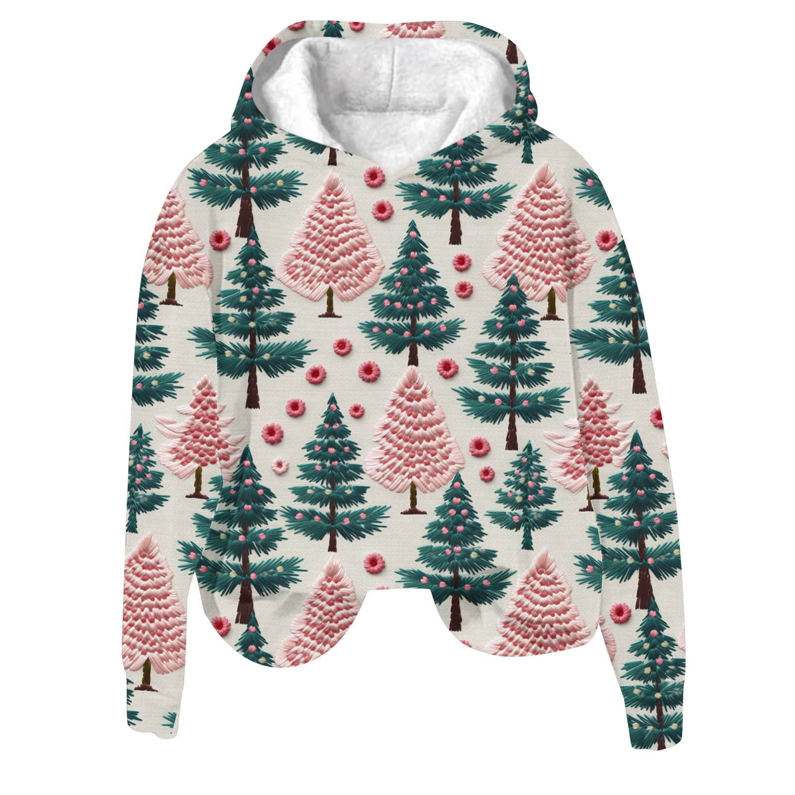 Casual xmas ugly hoodies hot sale