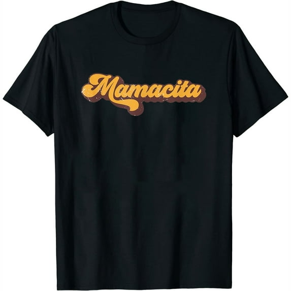 Womens Vintage Mamacita Design - Idea For Spanish Mother T-Shirt White X-Large