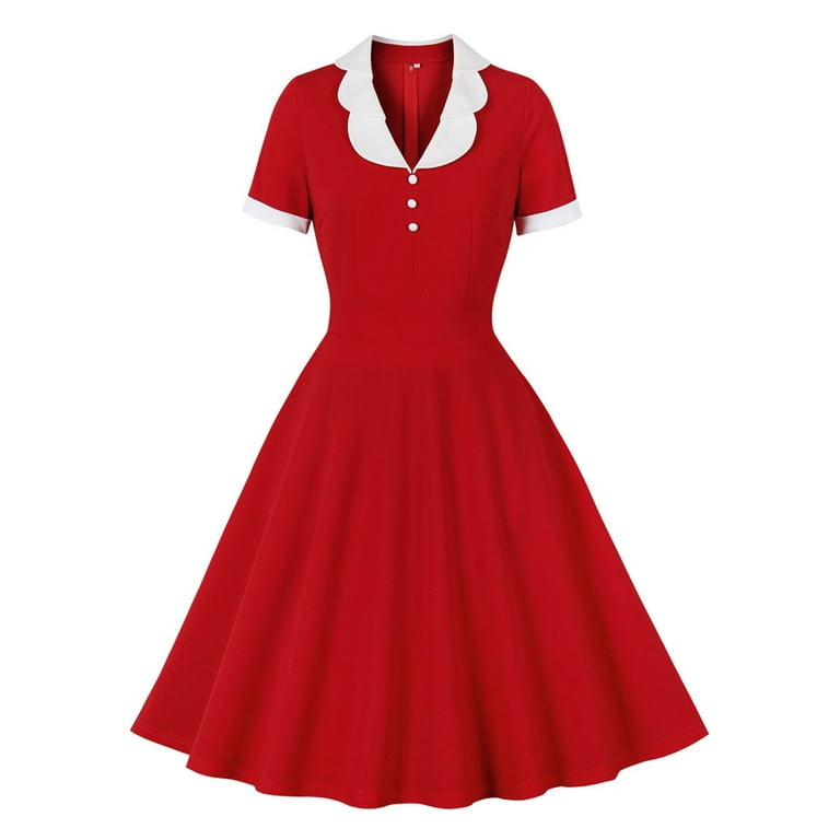 50s midi dress discount