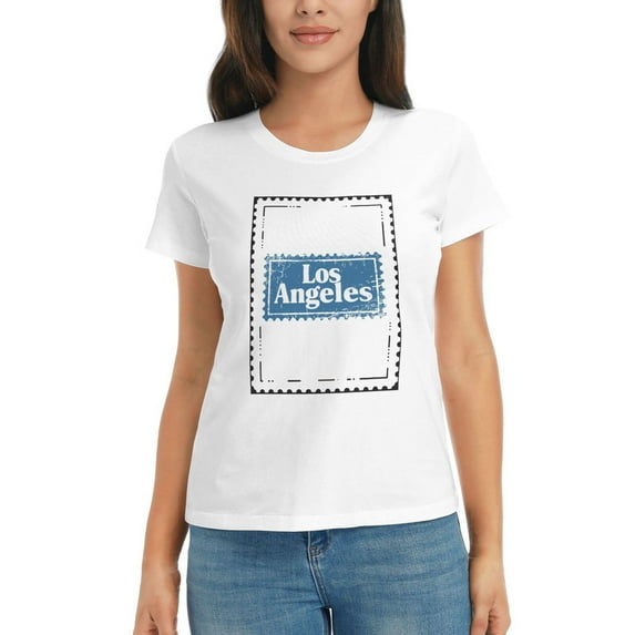 Womens Vintage New York City Graphic Print T-Shirt Soft Cotton Casual NYC Tee Cute American Shirt Holiday Gift Fashion Top