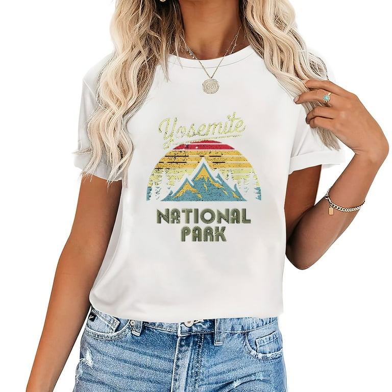 Vintage Retro Yosemite National Park Mountain T Shirt Vintage Retro Yosemite National Park Mountain T Shirt